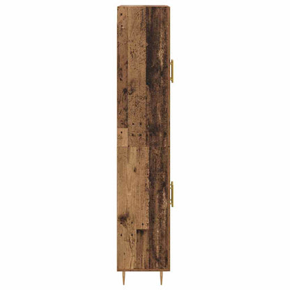 Høyskap Veggmontert Gamle tre 69,5 x 34 x 180 cm Konstruert tre