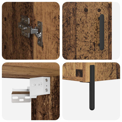 Skap Gammelt Tre 69,5 x 32,5 x 180 cm