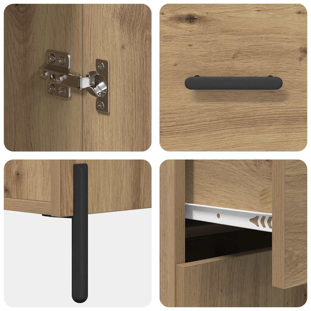 Skap Artisan Eik 69,5 x 32,5 x 180 cm