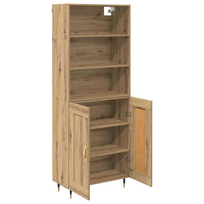 Høyskap Artisan Eik 69,5 x 34 x 180 cm Konstruert tre