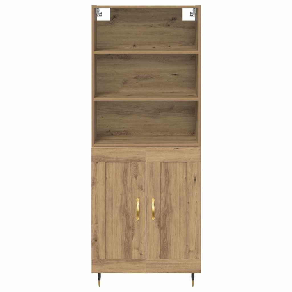 Høyskap Artisan Eik 69,5 x 34 x 180 cm Konstruert tre