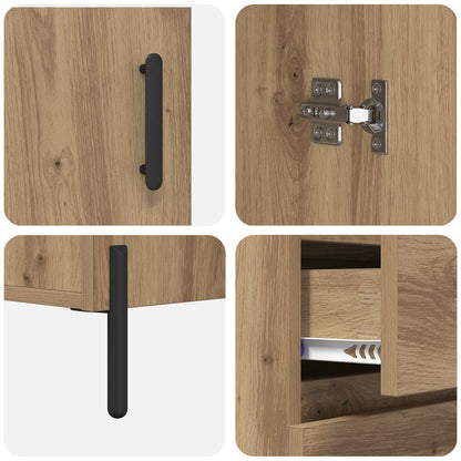 Skap Artisan Eik 69,5 x 32,5 x 180 cm