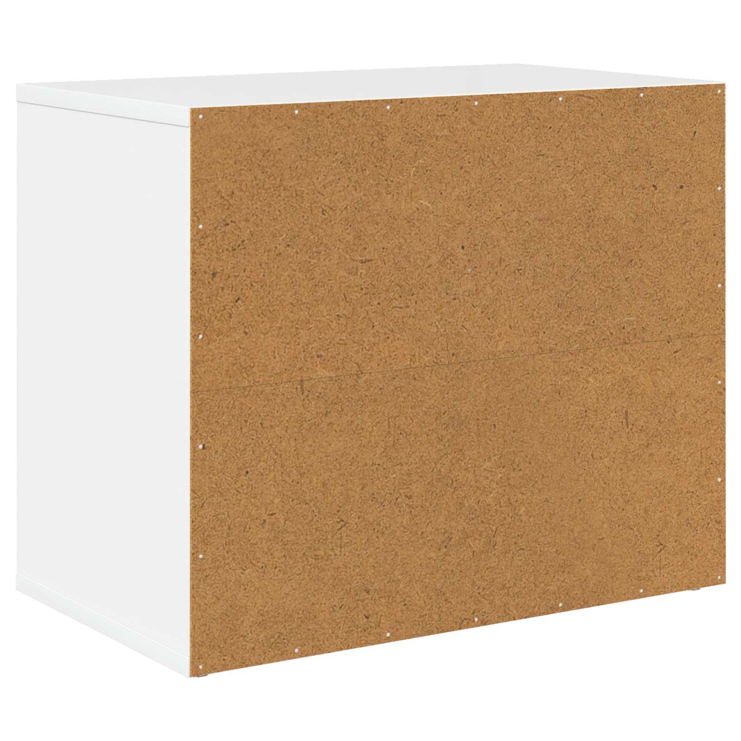 Katt Hus Glanset Hvit 51 x 30 x 42 cm Konstruert tre