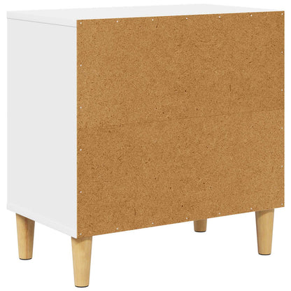 Katt Hus Hvit 51 x 30 x 52 cm Konstruert tre