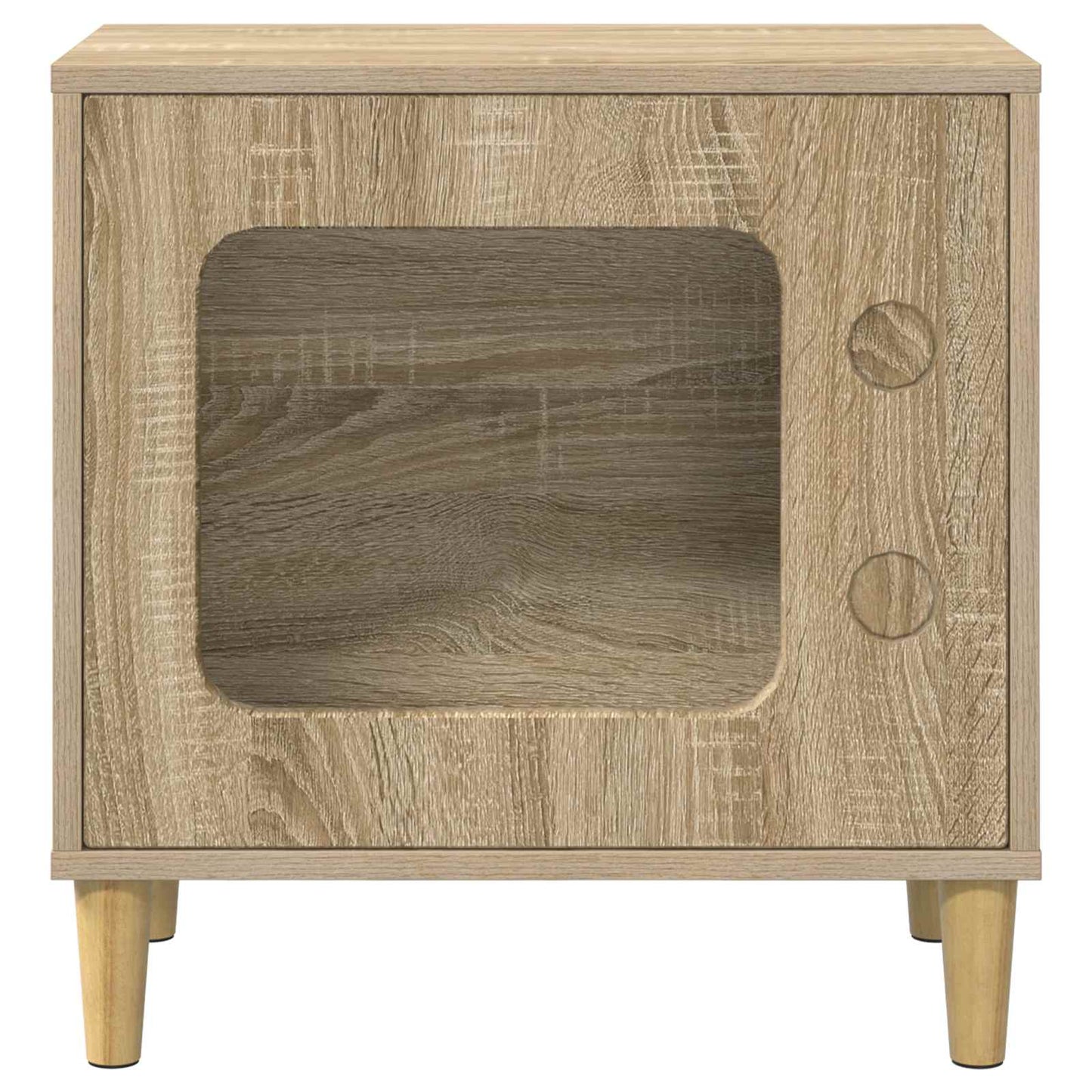 Katt Hus Sonoma 51 x 30 x 52 cm Konstruert tre