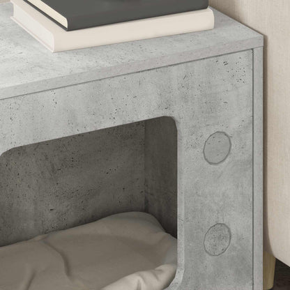 Katt Hus Betong 51 x 30 x 52 cm Konstruert tre