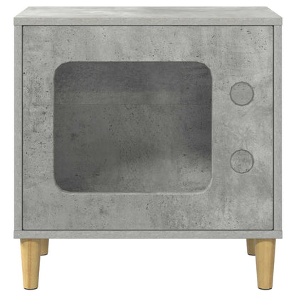 Katt Hus Betong 51 x 30 x 52 cm Konstruert tre