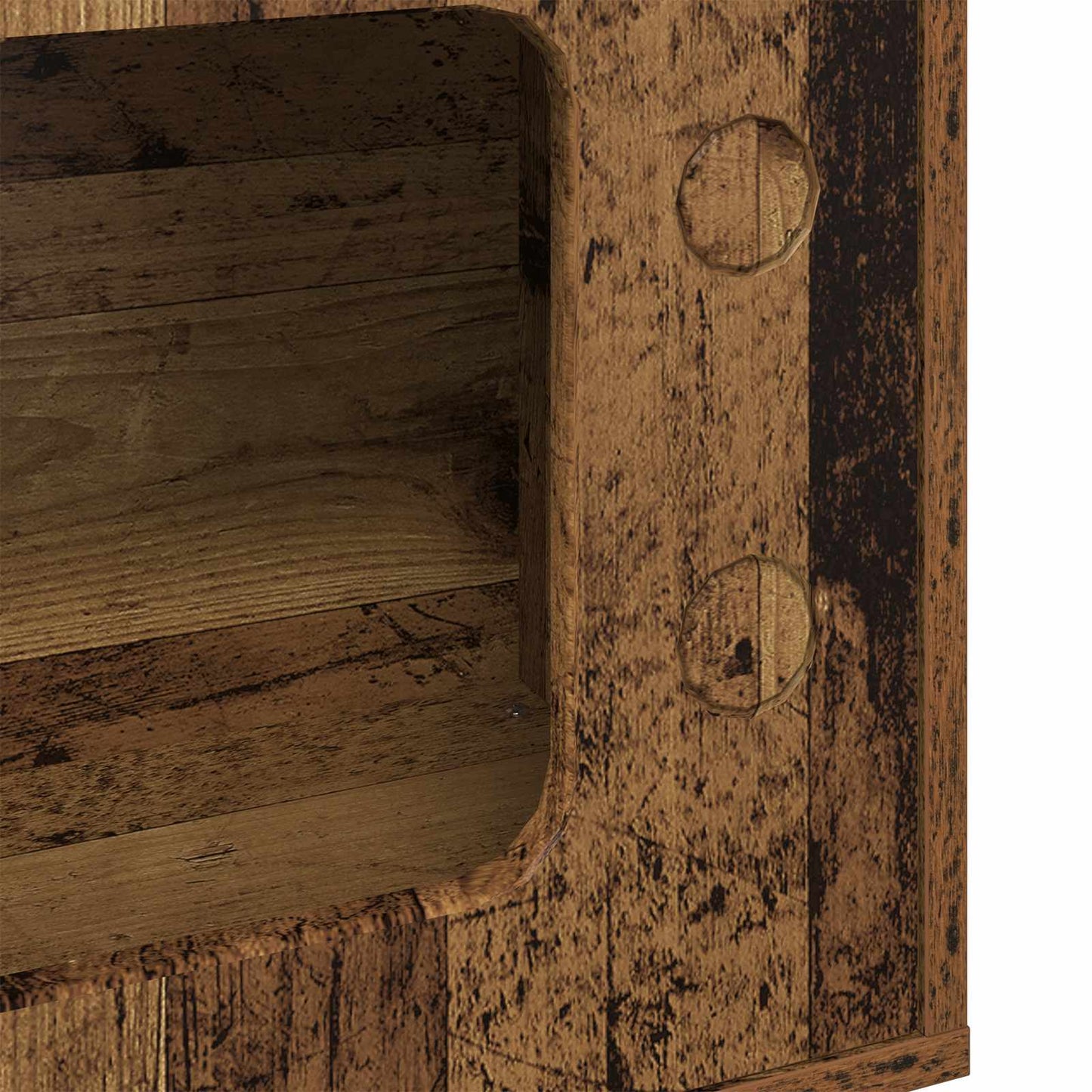 Katt Hus Gammelt tre 51 x 30 x 52 cm Konstruert tre