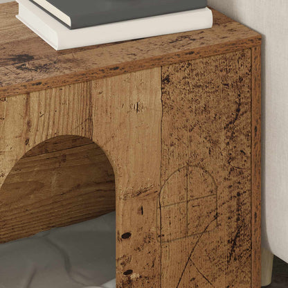 Katt Hus Gammelt tre 51 x 30 x 52 cm Konstruert tre