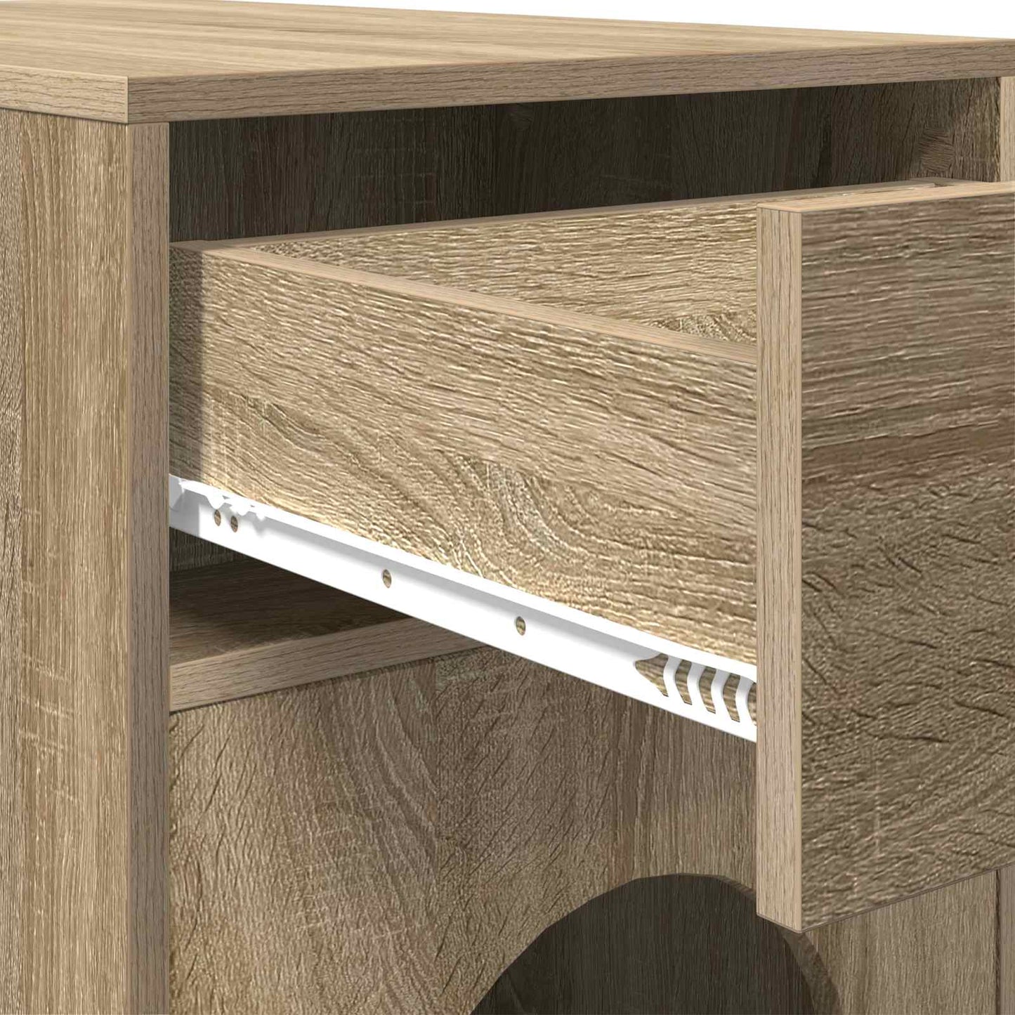 Katt Hus Sonoma 72 x 42.5 x 70 cm Konstruert tre