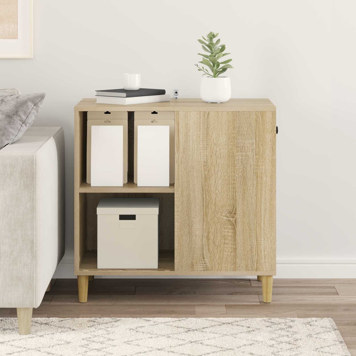 Katt Hus Sonoma 72 x 42.5 x 70 cm Konstruert tre