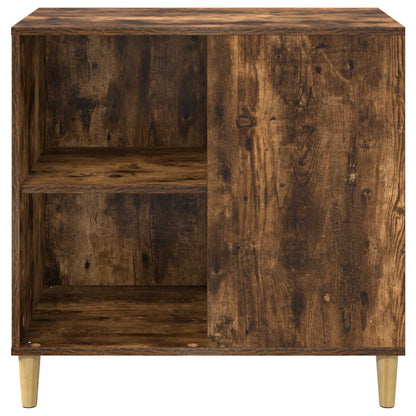 Katt Hus Røkt eik 72 x 42.5 x 70 cm Konstruert tre