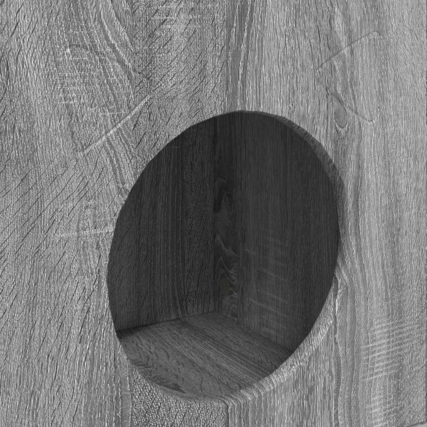 Katt Hus Grå Sonoma 72 x 42.5 x 70 cm Konstruert tre