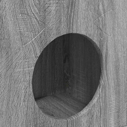 Katt Hus Grå Sonoma 72 x 42.5 x 70 cm Konstruert tre