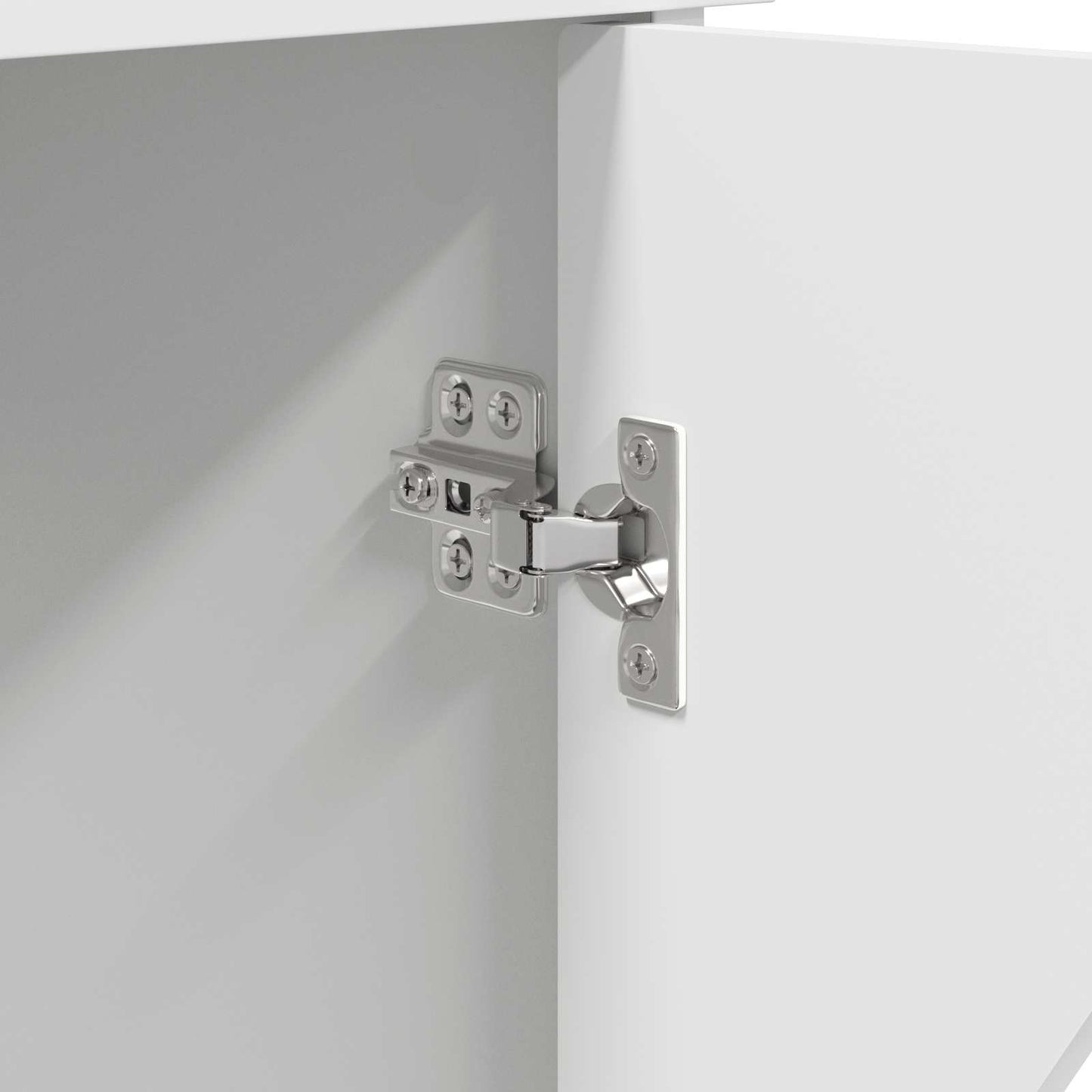 Katt Hus Hvit 53 x 52 x 60 cm Konstruert tre