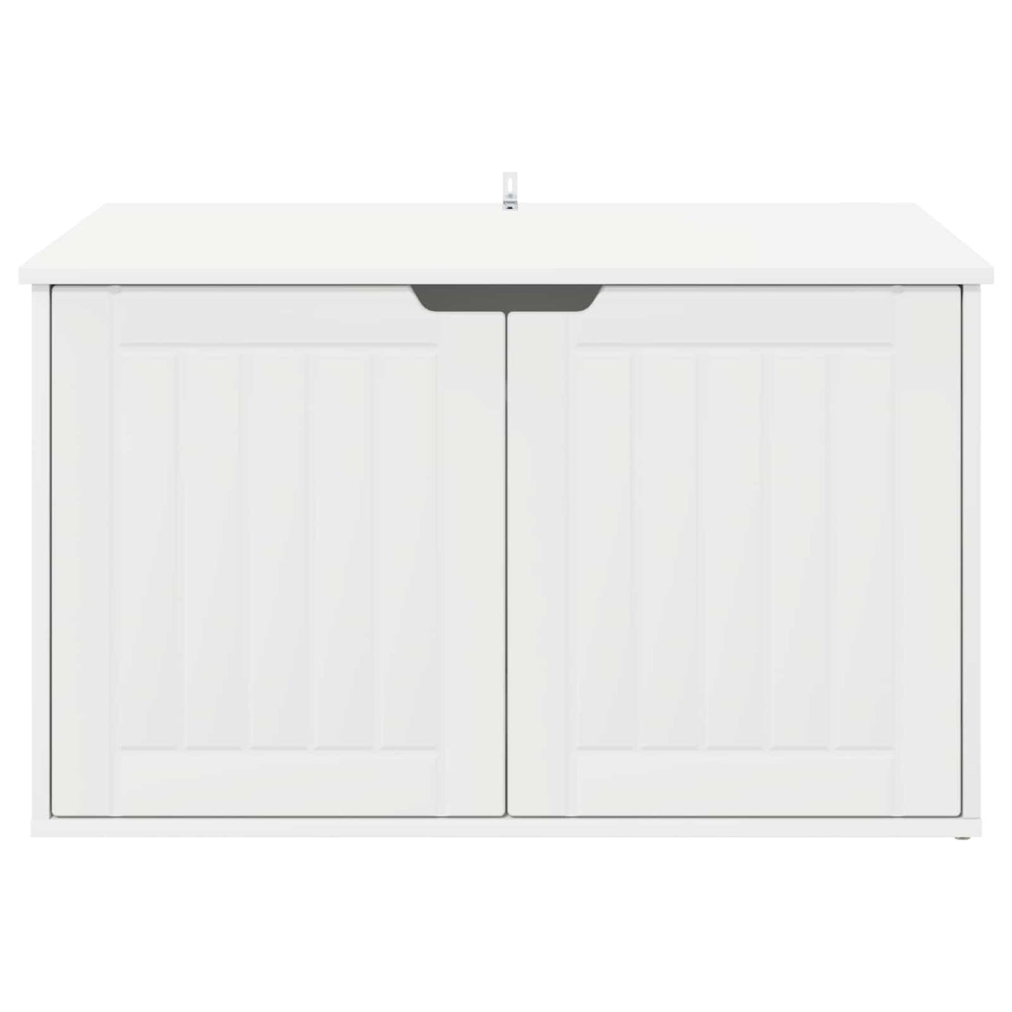 Katt Hus Hvit 85 x 55 x 50 cm Konstruert tre