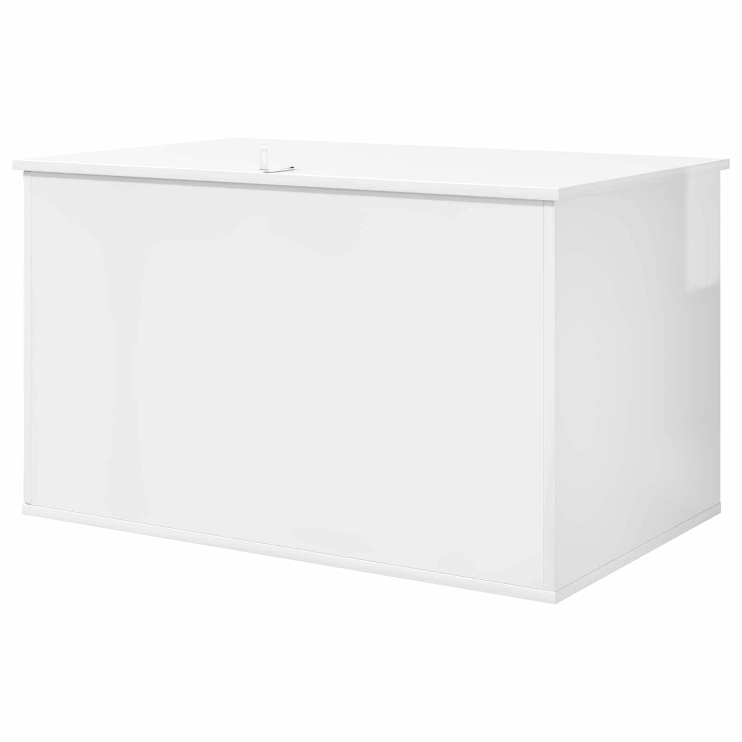 Katt Hus Glanset Hvit 85 x 55 x 50,5 cm Konstruert tre