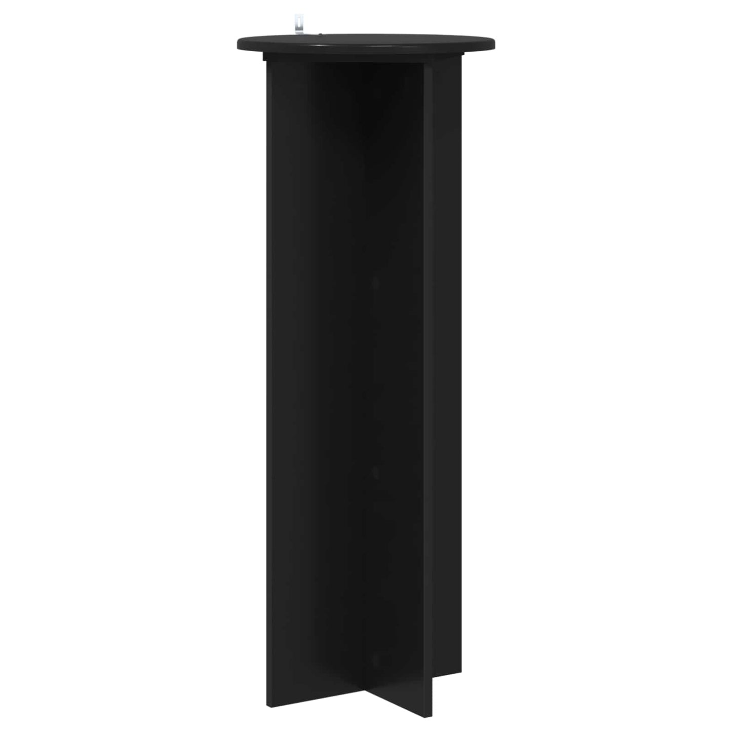 Planteholder 2 pcs Svart Ø40 x 100 cm Konstruert tre