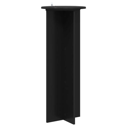 Planteholder 2 pcs Svart Ø40 x 100 cm Konstruert tre