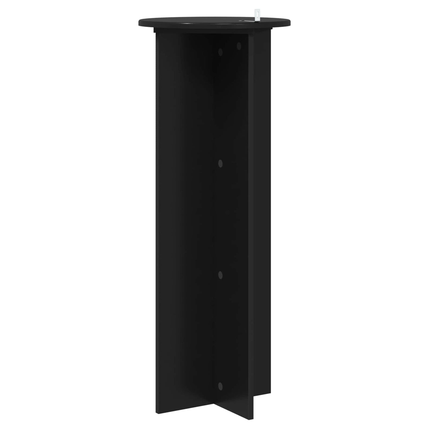Planteholder 2 pcs Svart Ø40 x 100 cm Konstruert tre