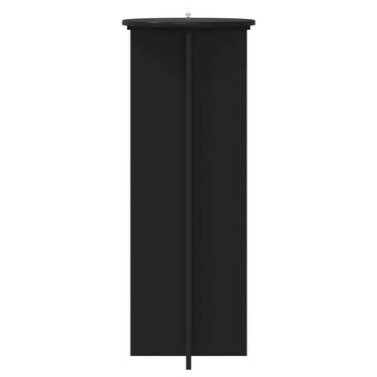Planteholder 2 pcs Svart Ø40 x 100 cm Konstruert tre