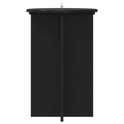 Planteholder 2 pcs Svart Ø40 x 60 cm Konstruert tre