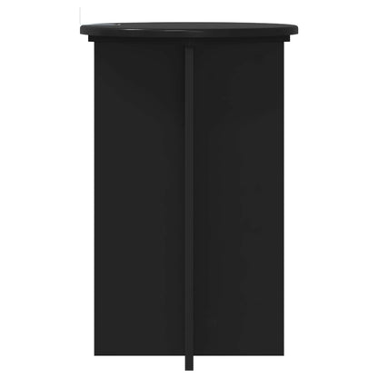 Planteholder 2 pcs Svart Ø40 x 60 cm Konstruert tre