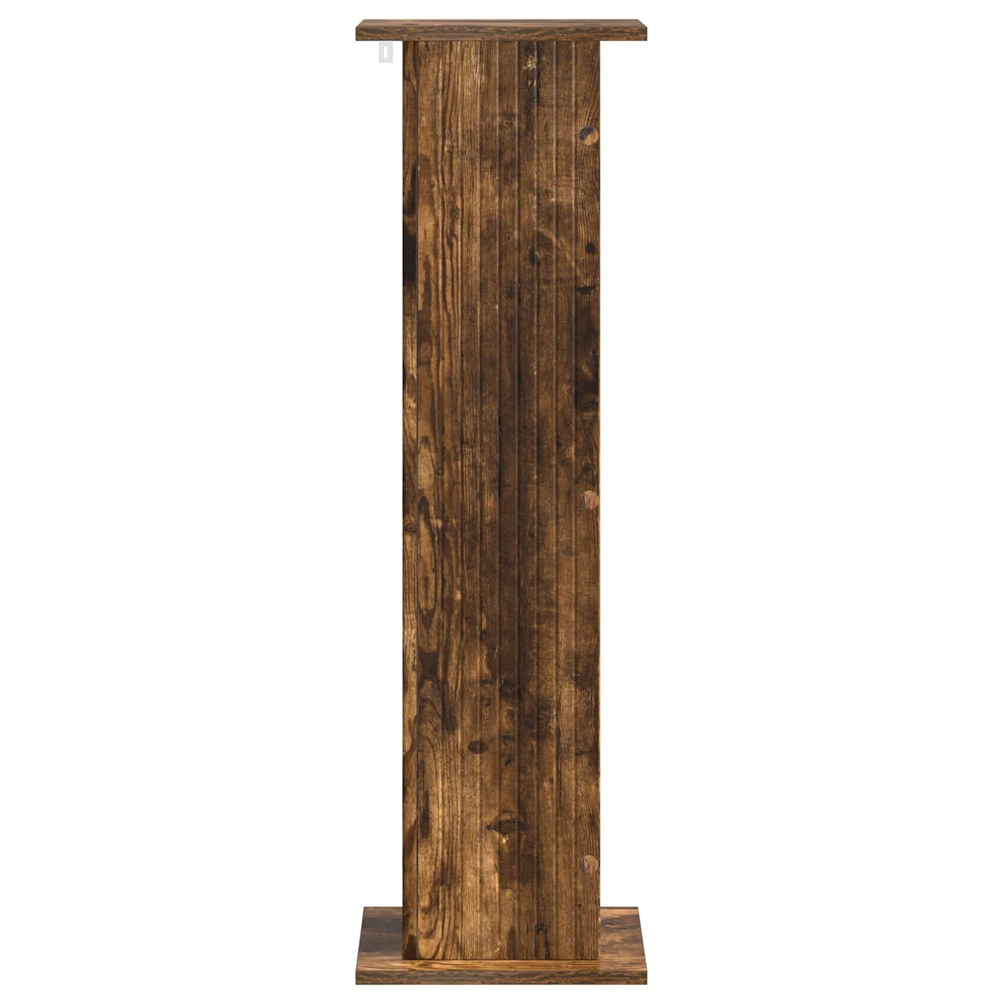 Planteholder 2 pcs Røkt Eik 30,5 x 30 x 100,5 cm Konstruert tre