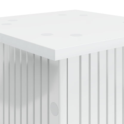 Planteholder Høgglans hvit 30,5 x 30 x 80,5 cm Konstruert tre