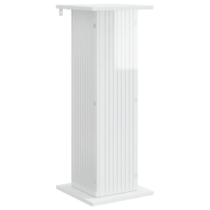 Planteholder Høgglans hvit 30,5 x 30 x 80,5 cm Konstruert tre