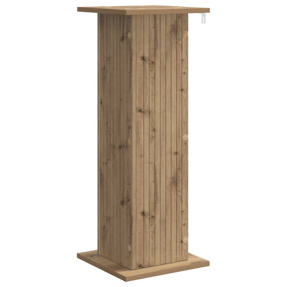 Planteholder 2 pcs Artisan eik 30,5 x 30 x 80,5 cm