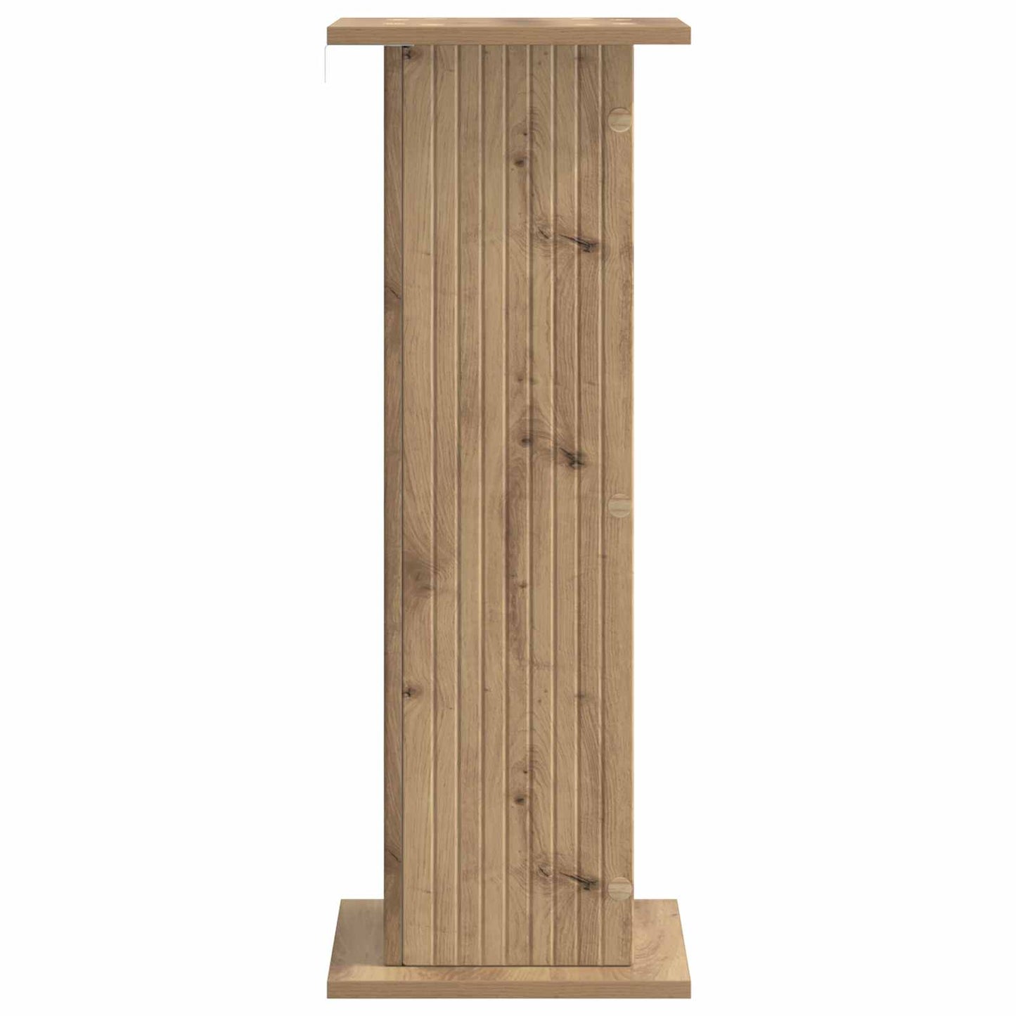 Planteholder 2 pcs Artisan eik 30,5 x 30 x 80,5 cm