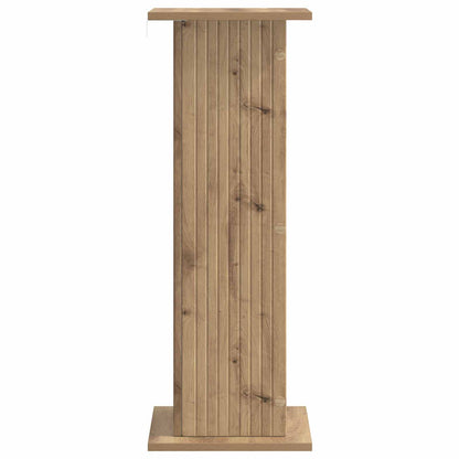 Planteholder 2 pcs Artisan eik 30,5 x 30 x 80,5 cm