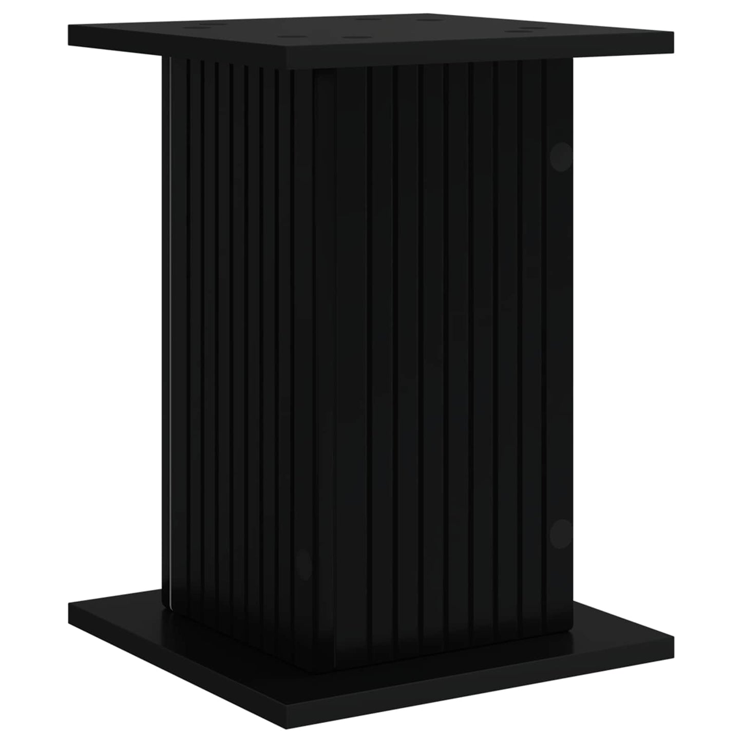Planteholder 2 pcs Svart 30,5 x 30 x 43 cm Konstruert tre