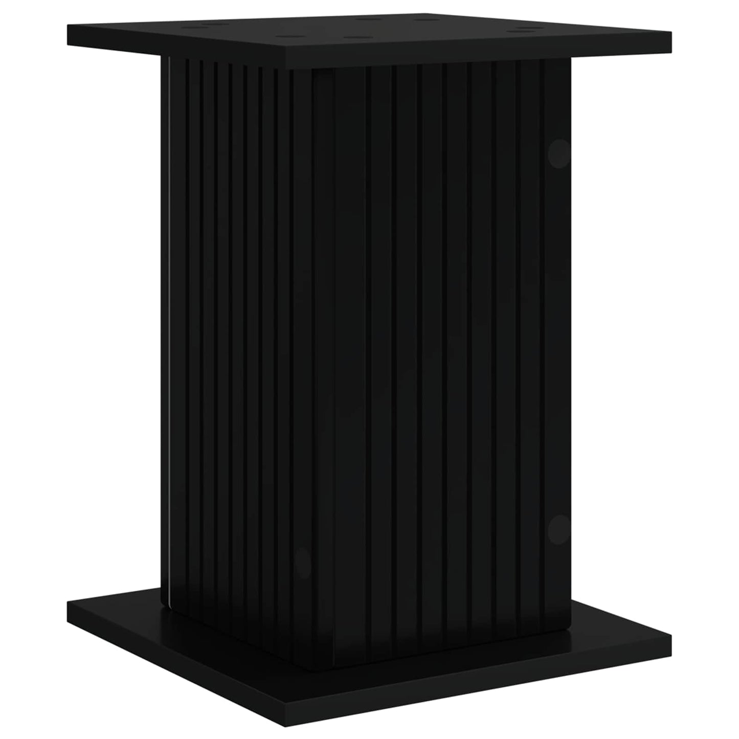 Planteholder 2 pcs Svart 30,5 x 30 x 43 cm Konstruert tre