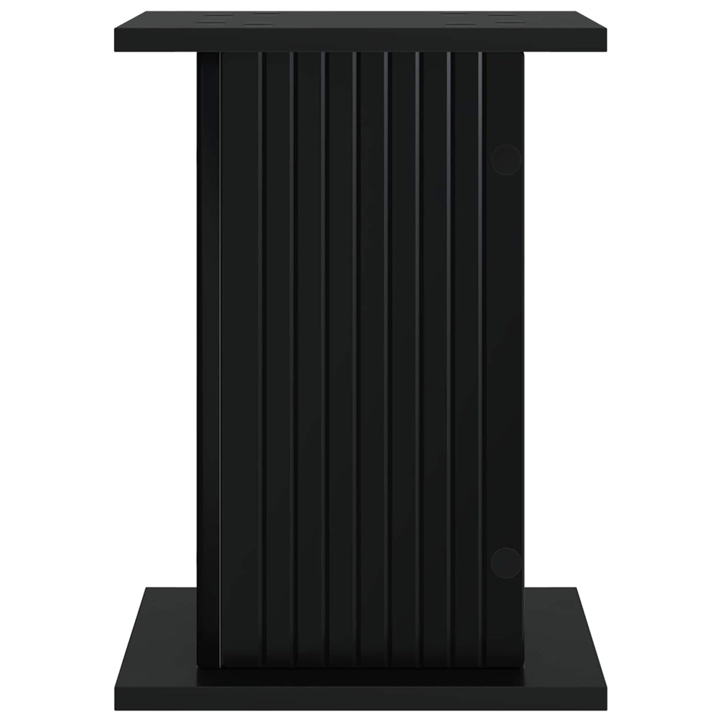 Planteholder 2 pcs Svart 30,5 x 30 x 43 cm Konstruert tre