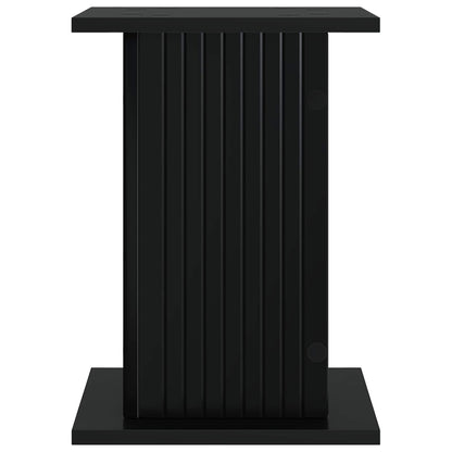 Planteholder 2 pcs Svart 30,5 x 30 x 43 cm Konstruert tre