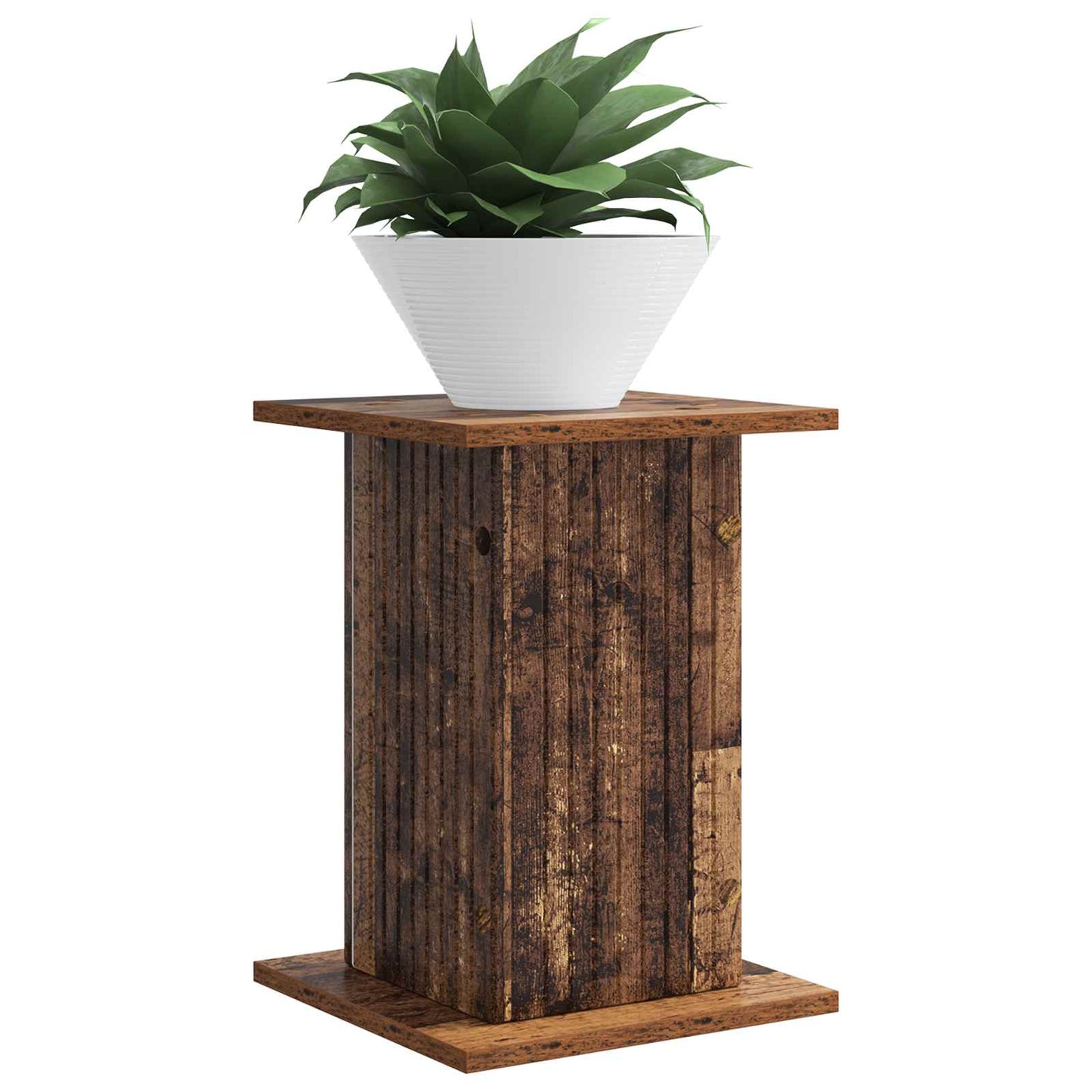 Planteholder 2 pcs Gammelt tre 30,5 x 30 x 43 cm Konstruert tre