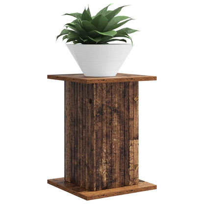 Planteholder 2 pcs Gammelt tre 30,5 x 30 x 43 cm Konstruert tre