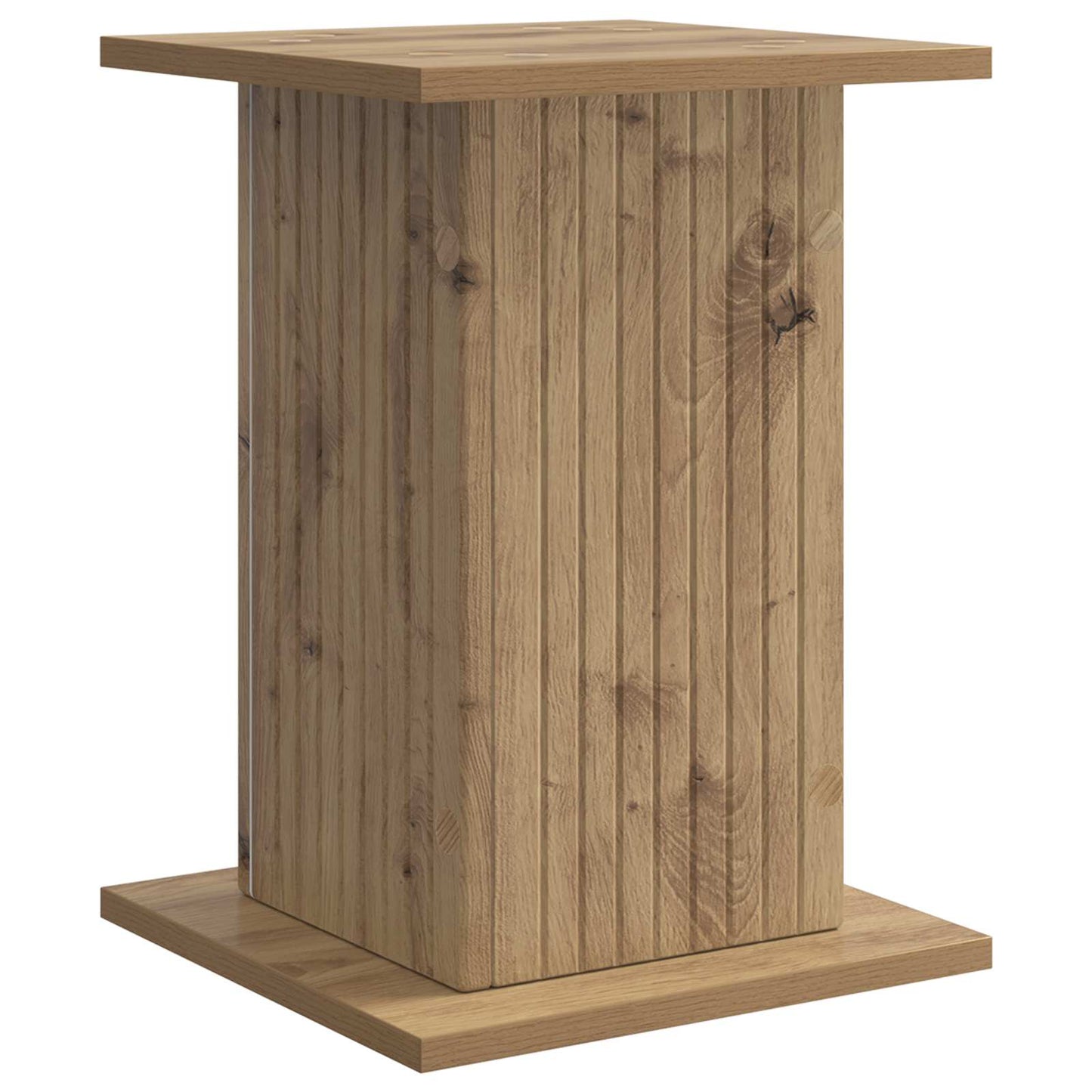 Planteholder 2 pcs Artisan eik 30,5 x 30 x 43 cm Konstruert tre