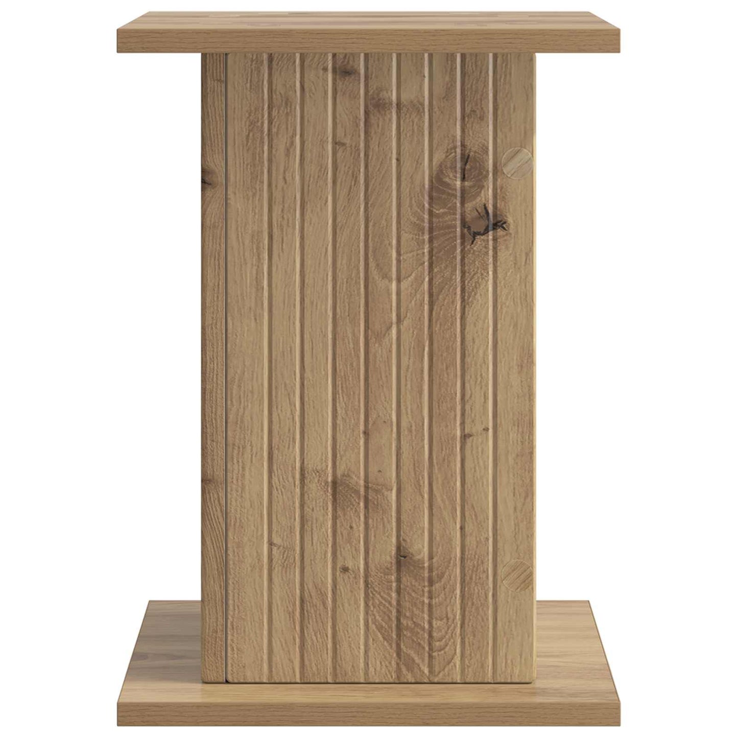 Planteholder 2 pcs Artisan eik 30,5 x 30 x 43 cm Konstruert tre