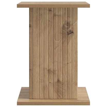Planteholder 2 pcs Artisan eik 30,5 x 30 x 43 cm Konstruert tre