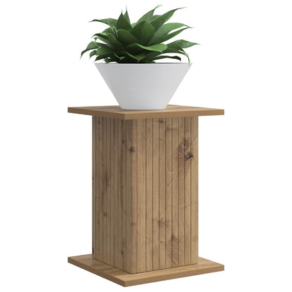 Planteholder 2 pcs Artisan eik 30,5 x 30 x 43 cm Konstruert tre