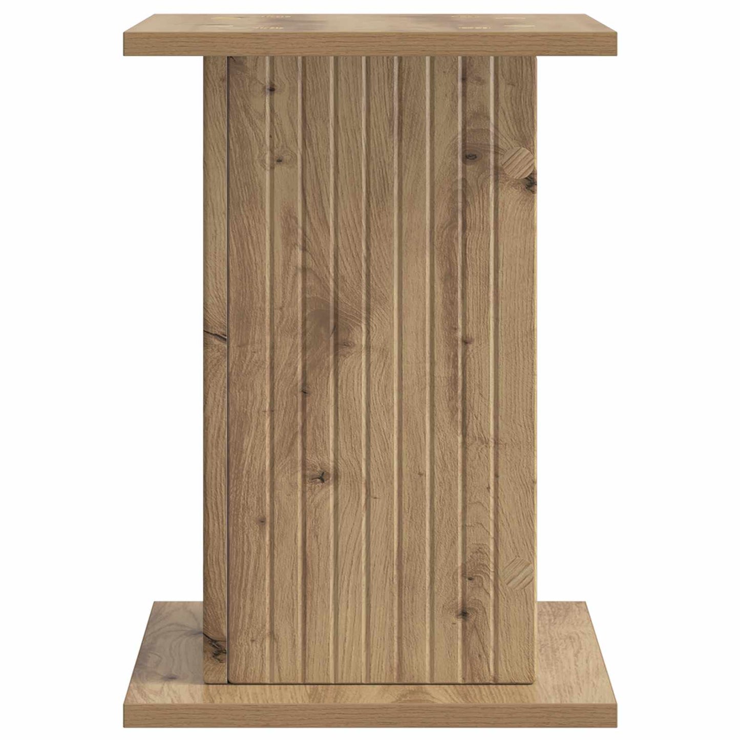 Planteholder 2 pcs Artisan eik 30,5 x 30 x 43 cm Konstruert tre