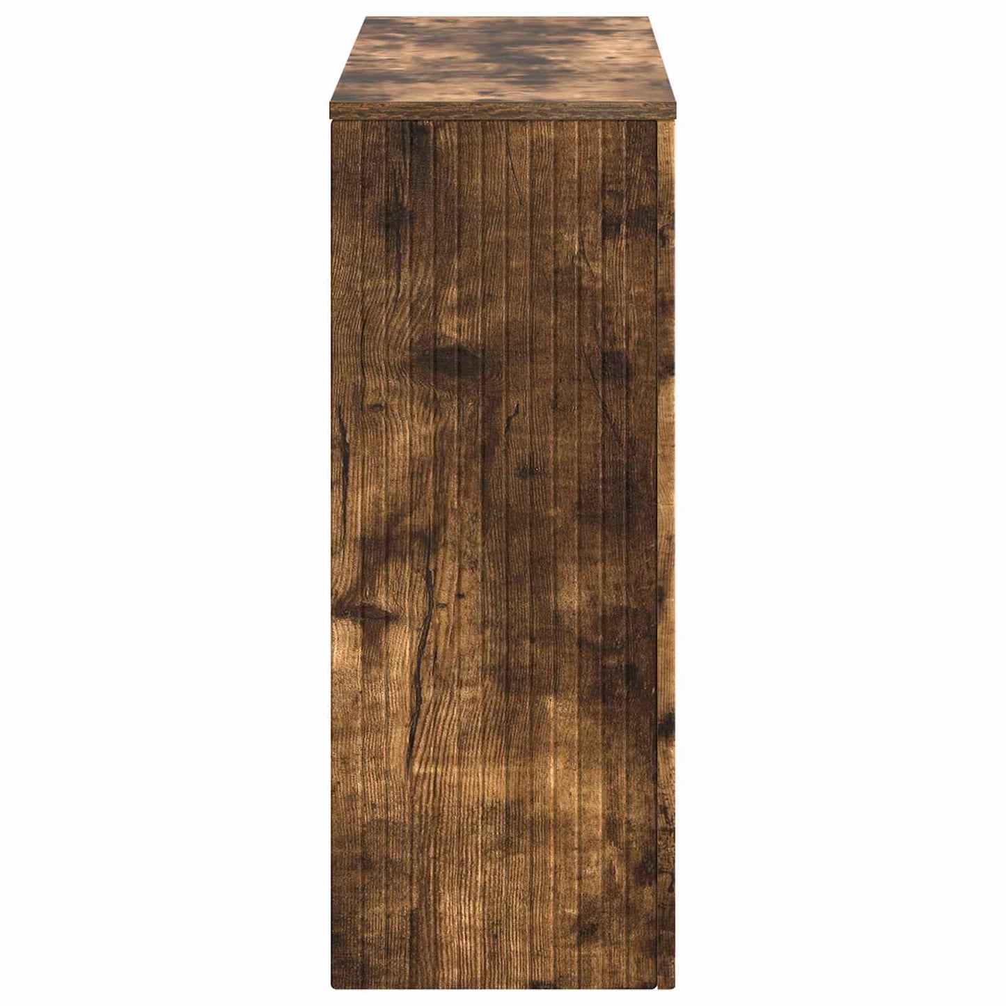 Konsollbord Stripete Røkt Eik 101 x 29 x 74 cm Konstruert tre