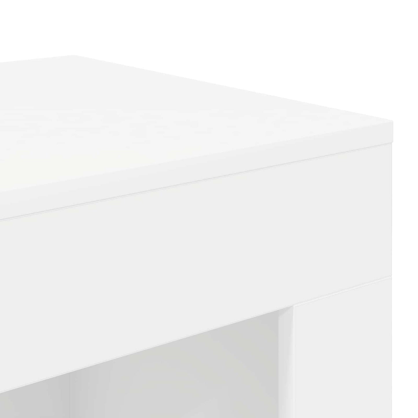 Sidetabell Hvit 60 x 40 x 65 cm Konstruert tre