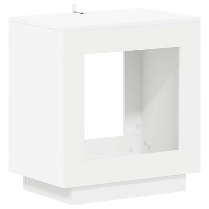 Sidetabell Hvit 60 x 40 x 65 cm Konstruert tre