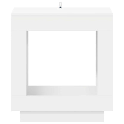 Sidetabell Hvit 60 x 40 x 65 cm Konstruert tre