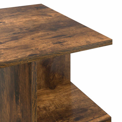 Kaffebord Røkt Eik 87 x 50 x 45 cm Konstruert tre