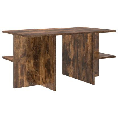 Kaffebord Røkt Eik 87 x 50 x 45 cm Konstruert tre